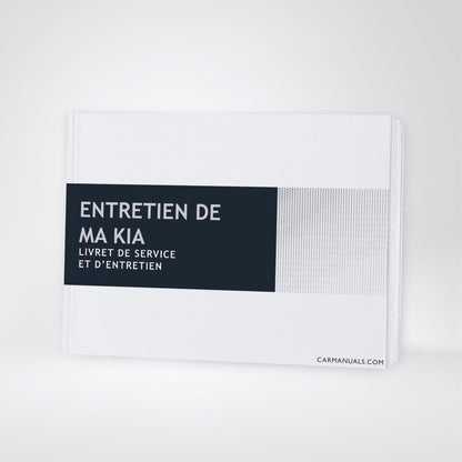 Kia Livret d'entretien | Français