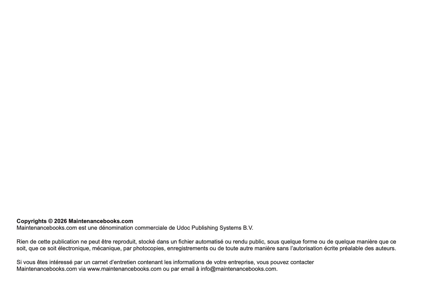 Lexus Livret d'entretien | Français