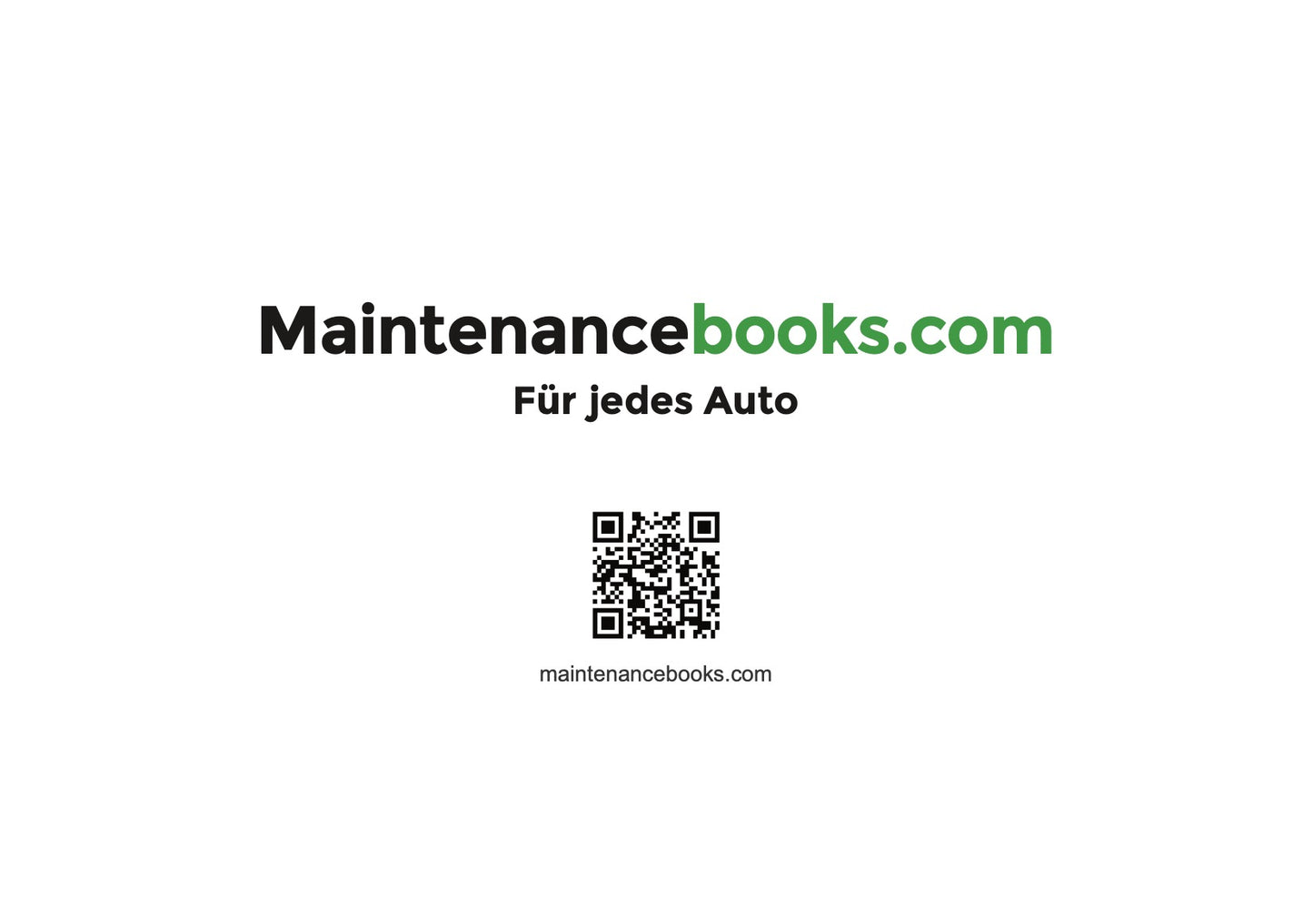 Land Rover Maintenance Book | German
