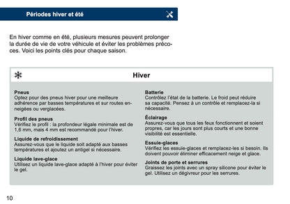 Mercedes-Benz Maintenance Book | French