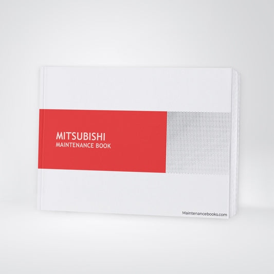 Mitsubishi Maintenance Book | English
