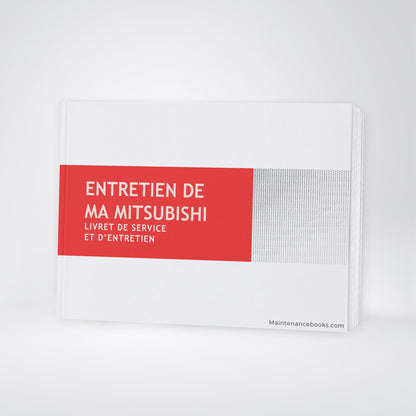 Mitsubishi Livret d'entretien | Français