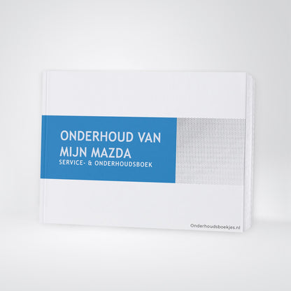 Mazda Maintenance Book | Dutch