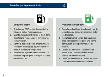 Opel Maintenance Book | French
