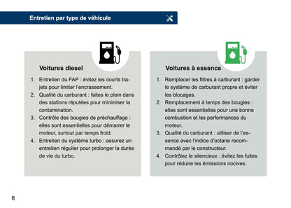 Peugeot Maintenance Book | French