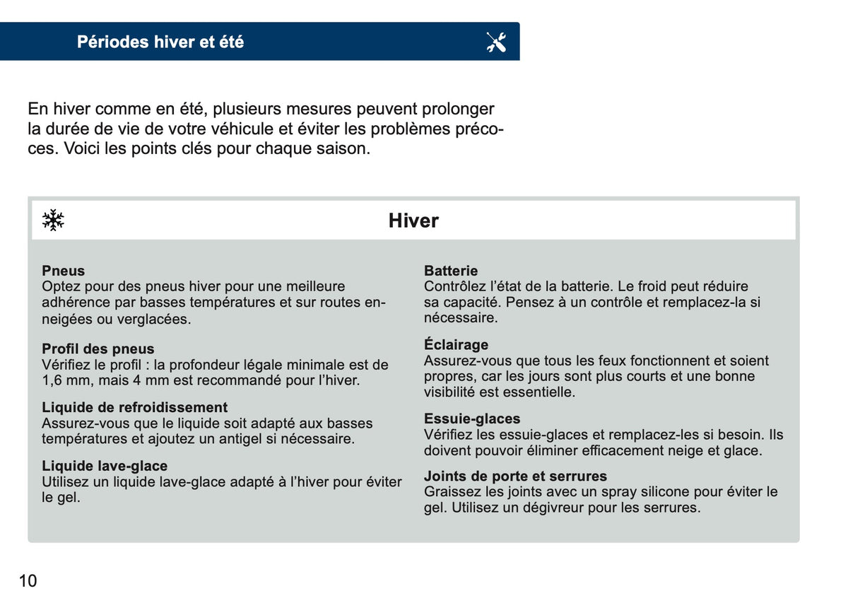 Suzuki Livret d'entretien | Français