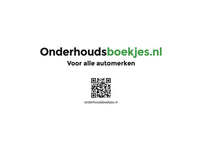 Volkswagen Maintenance Book | Dutch