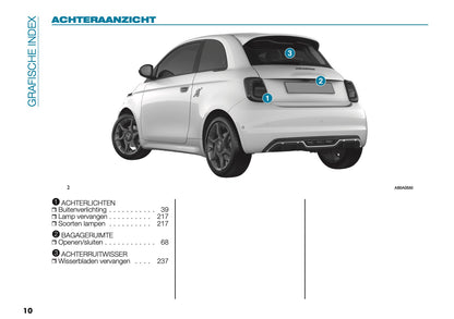 2024-2025 Abarth 500e Owner's Manual | Dutch