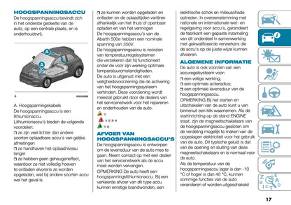 2024-2025 Abarth 500e Owner's Manual | Dutch