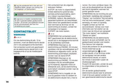 2024-2025 Abarth 500e Owner's Manual | Dutch