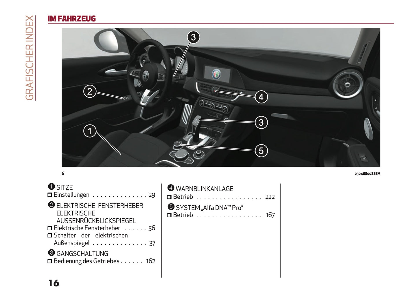 2020-2021 Alfa Romeo Giulia Owner's Manual | German