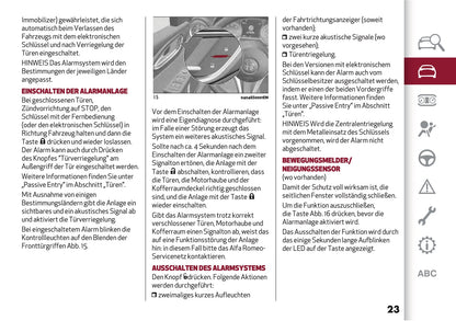 2020-2021 Alfa Romeo Giulia Owner's Manual | German