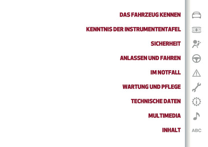 2022-2023 Alfa Romeo Giulia Owner's Manual | German