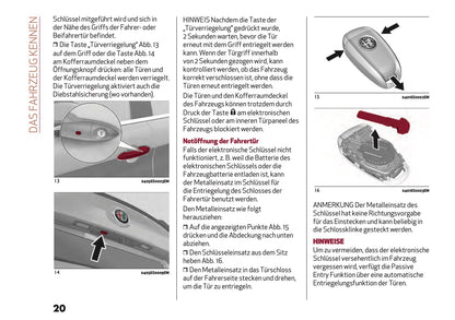 2022-2023 Alfa Romeo Giulia Owner's Manual | German