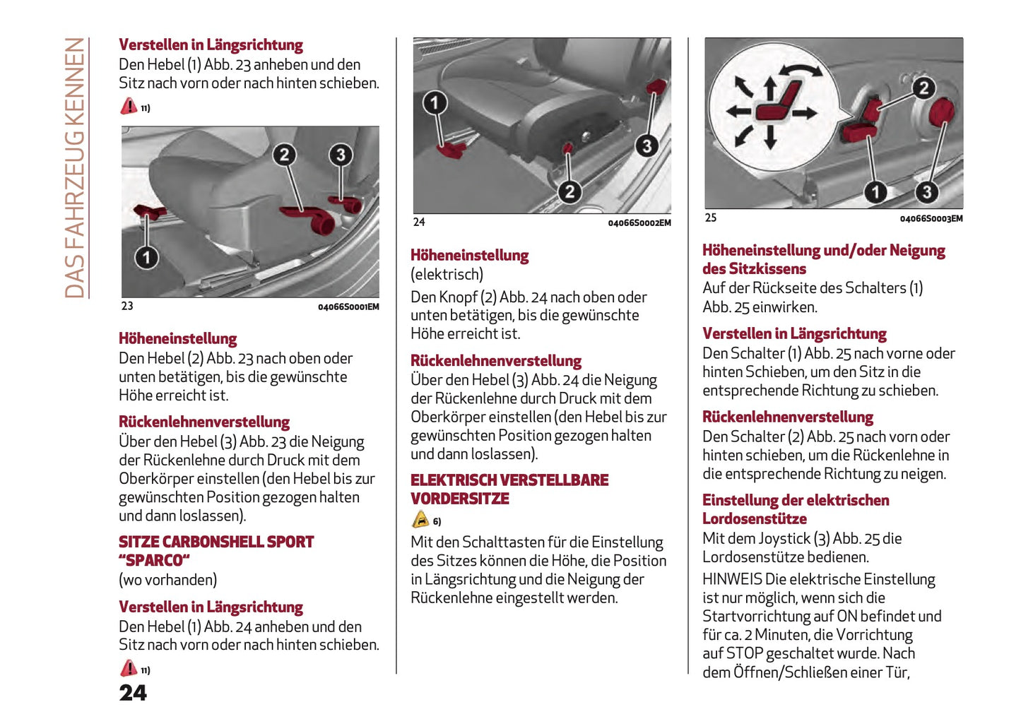 2022-2023 Alfa Romeo Giulia Owner's Manual | German