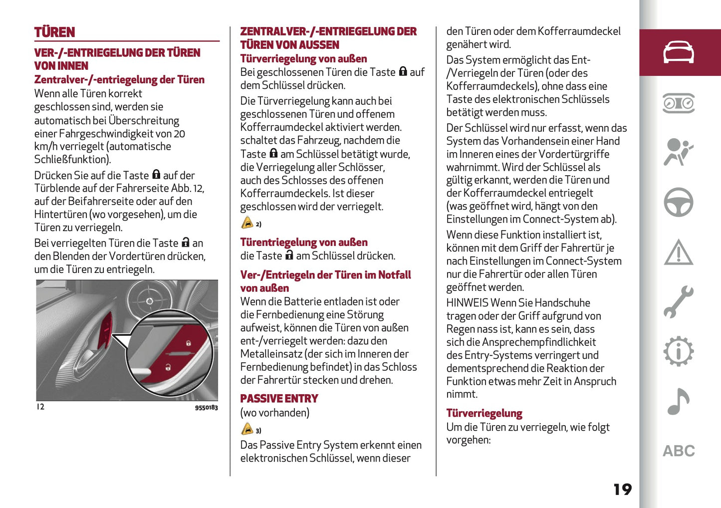 2026 Alfa Romeo Giulia Owner's Manual | German