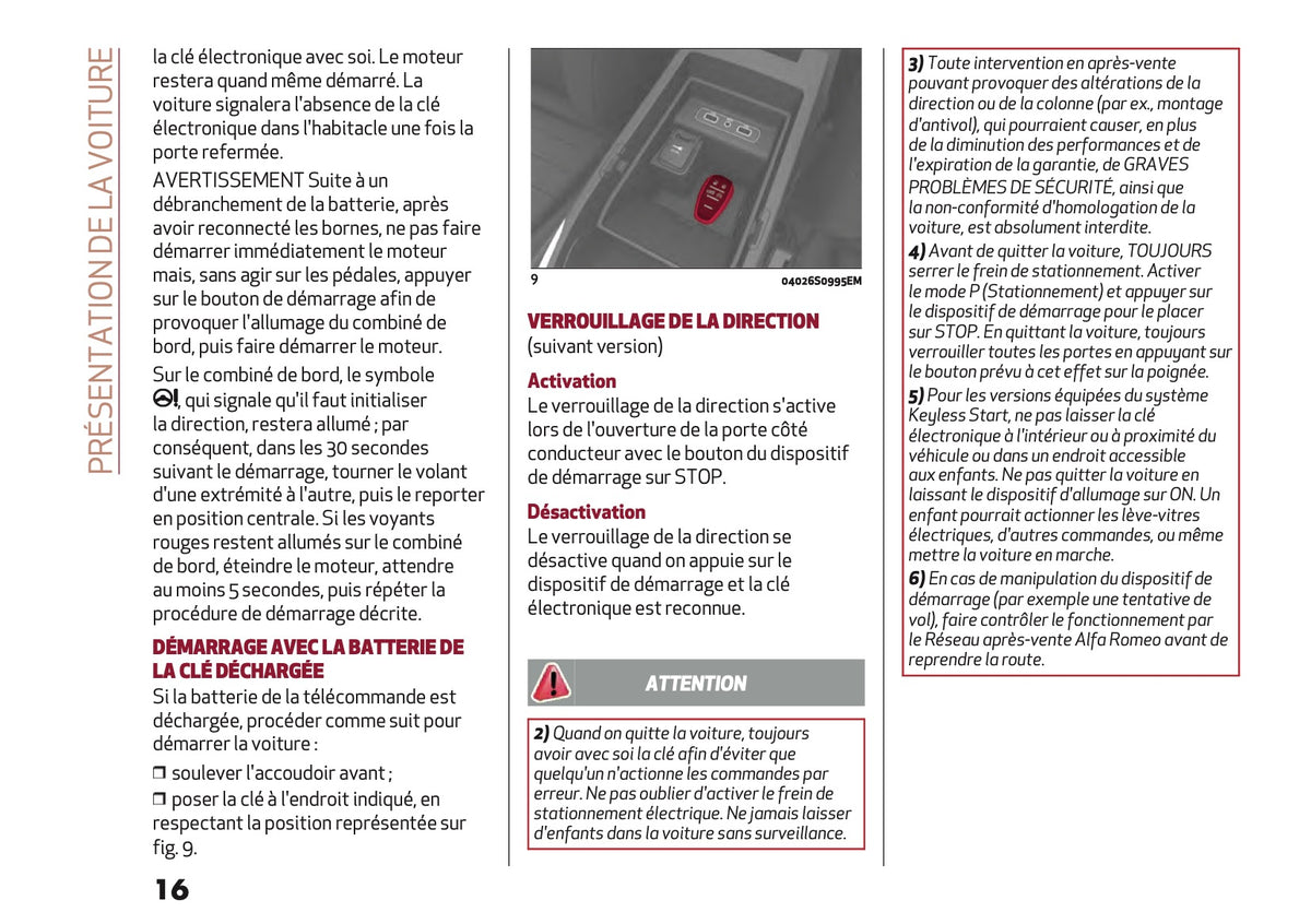 2022 Alfa Romeo Giulia Owner's Manual | French