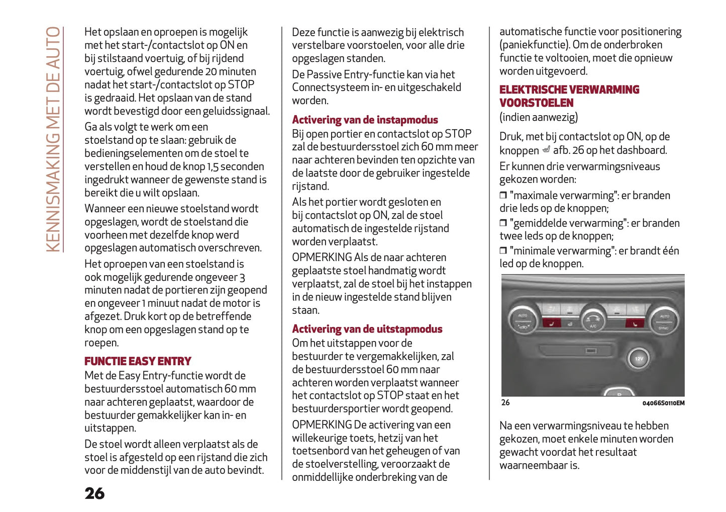 2023 Alfa Romeo Giulia Owner's Manual | Dutch