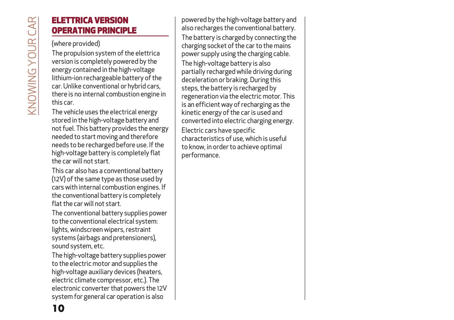 2025 Alfa Romeo Junior Owner's Manual | English