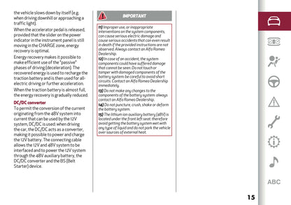 2026 Alfa Romeo Junior Owner's Manual | English