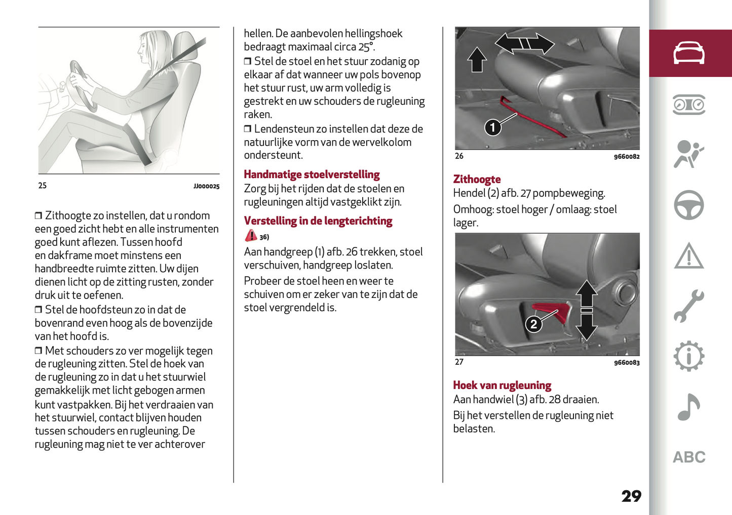 2024 Alfa Romeo Junior Owner's Manual | Dutch