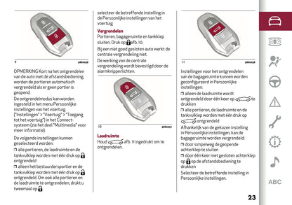 2025 Alfa Romeo Junior Owner's Manual | Dutch