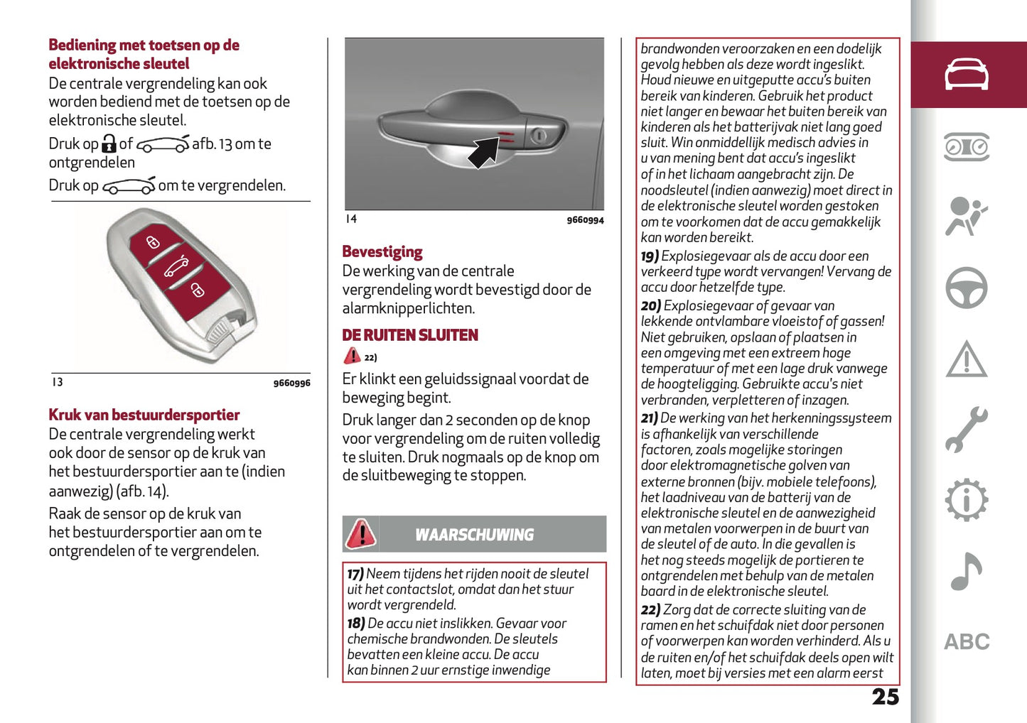 2025 Alfa Romeo Junior Owner's Manual | Dutch