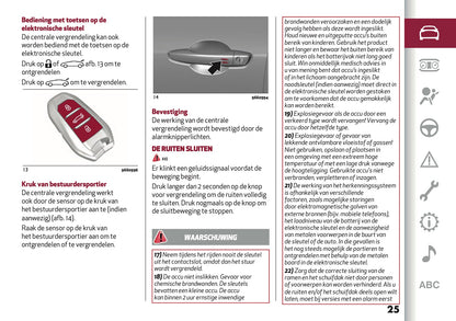2025 Alfa Romeo Junior Owner's Manual | Dutch