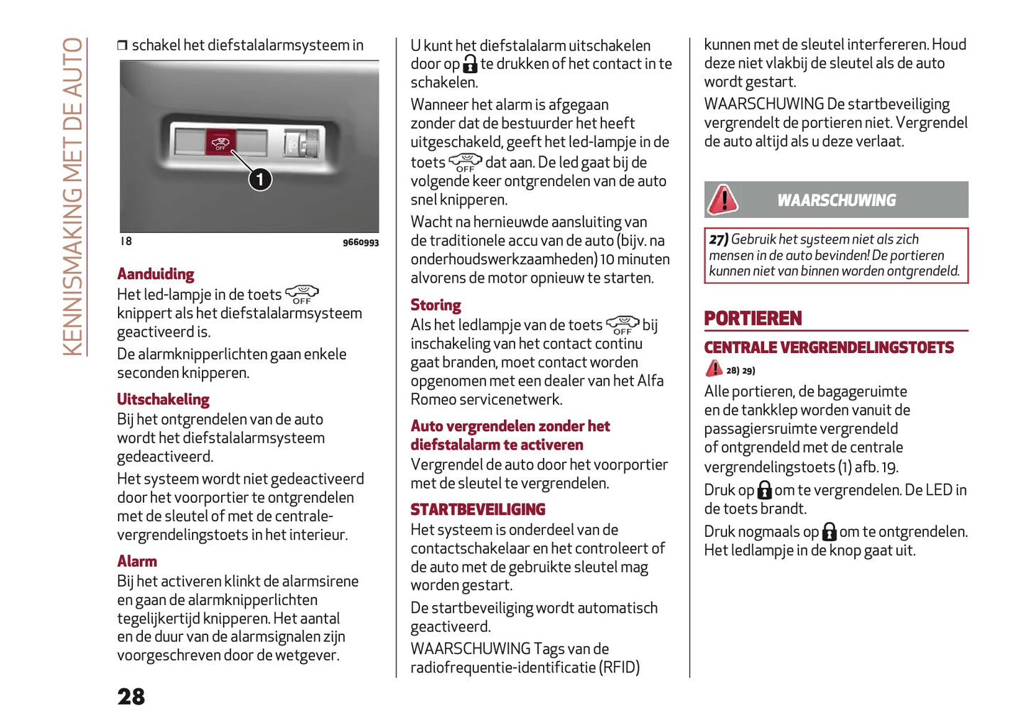 2025 Alfa Romeo Junior Owner's Manual | Dutch