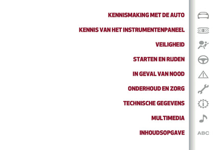 2020 Alfa Romeo Stelvio Owner's Manual | Dutch