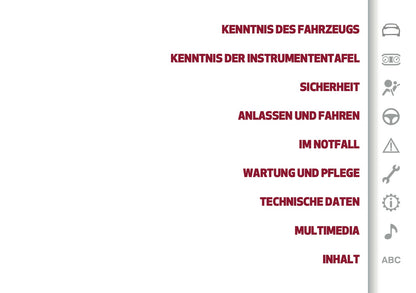 2024-2025 Alfa Romeo Tonale Owner's Manual | German