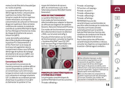 2024-2025 Alfa Romeo Tonale Manuel du propriétaire | Français