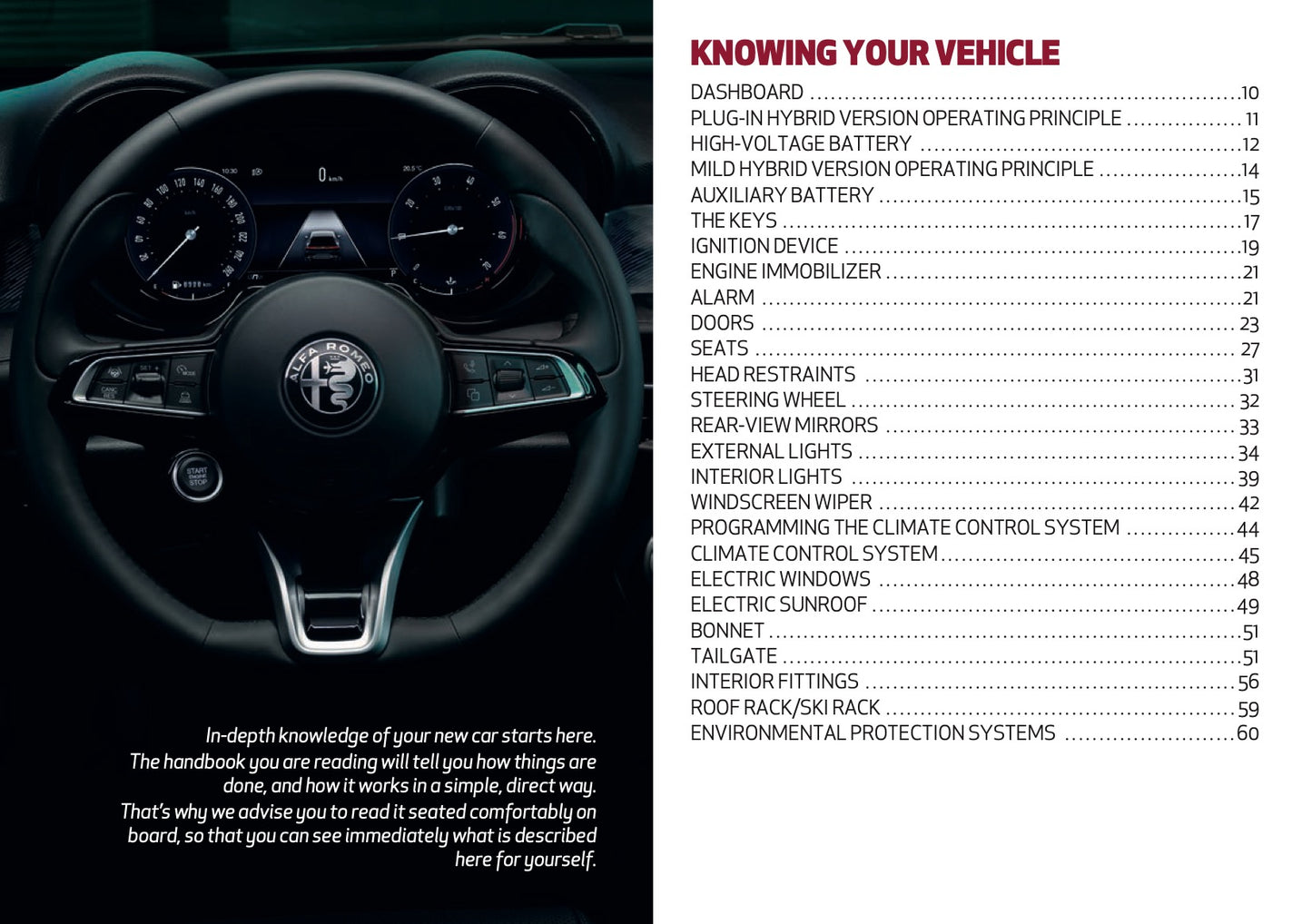 2024-2025 Alfa Romeo Tonale Owner's Manual | English