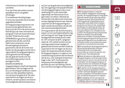 2024-2025 Alfa Romeo Tonale Owner's Manual | Dutch