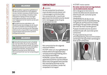 2024-2025 Alfa Romeo Tonale Owner's Manual | Dutch