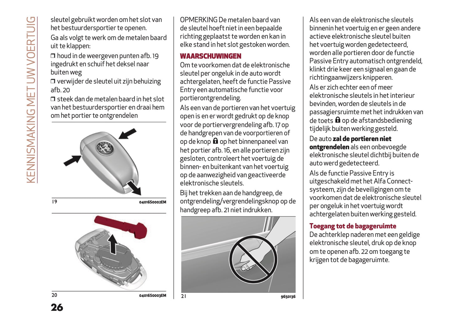 2024-2025 Alfa Romeo Tonale Owner's Manual | Dutch