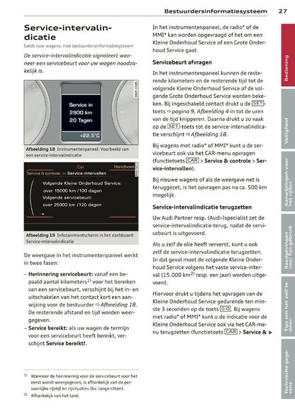 2012 Audi A1 Owner's Manual | Dutch