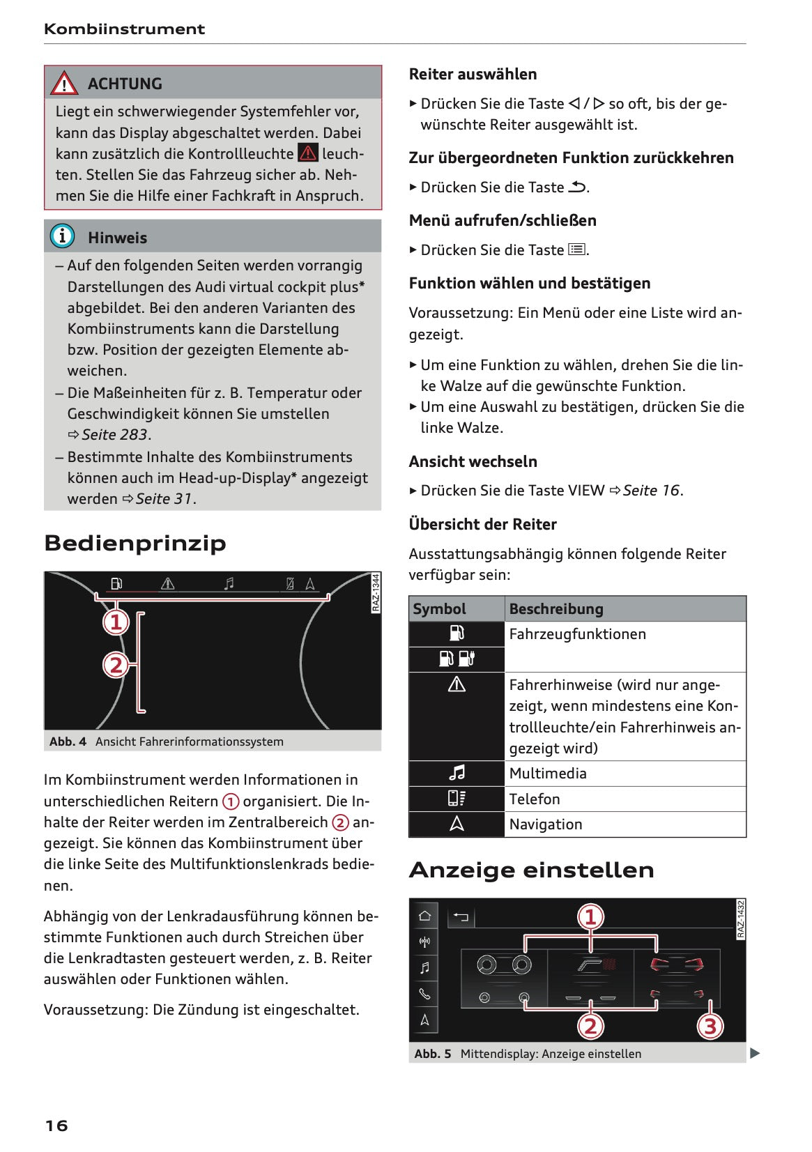 2025-2026 Audi A3 Owner's Manual | German