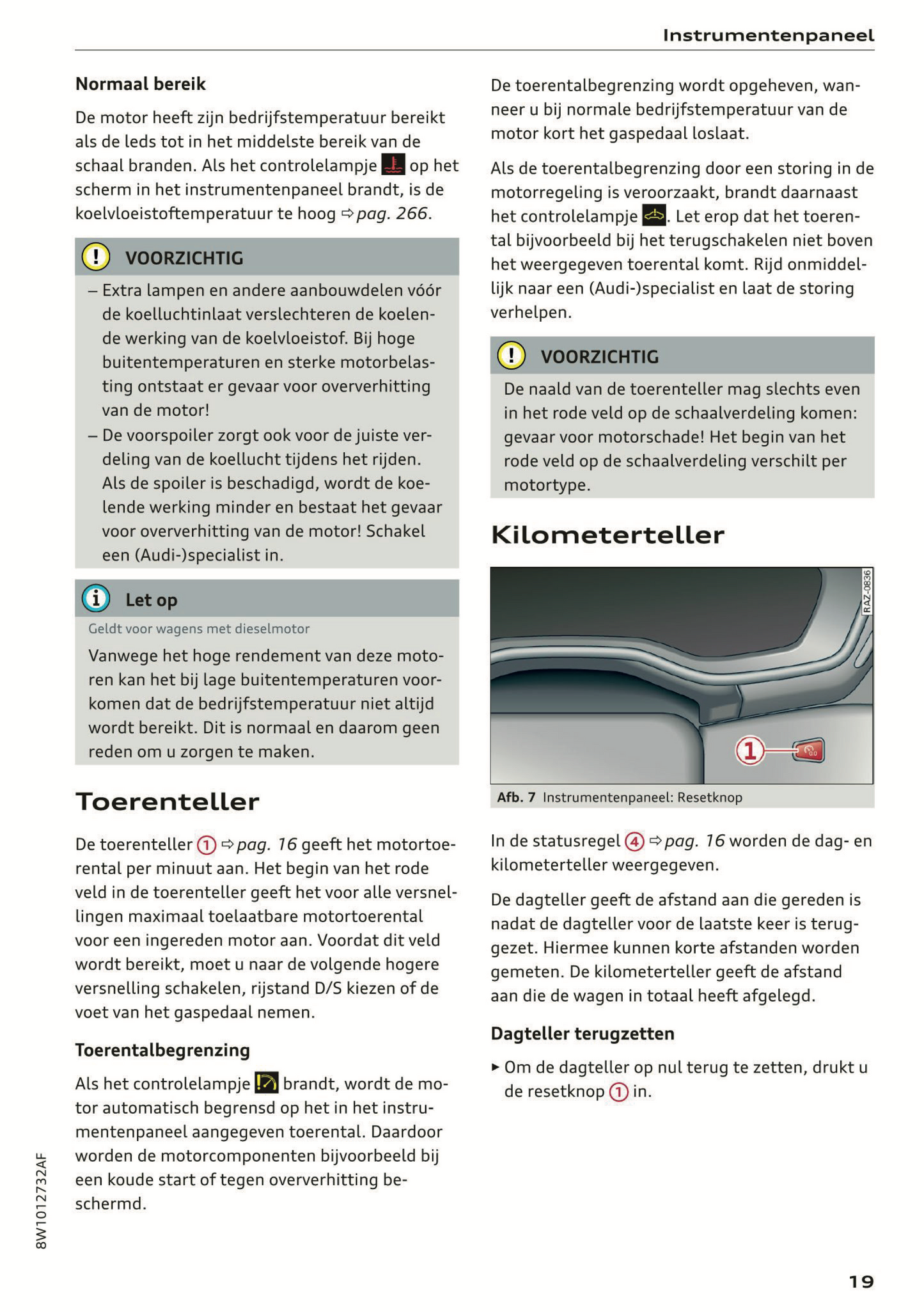 2021 Audi A4/S4/RS 4 Owner's Manual | Dutch