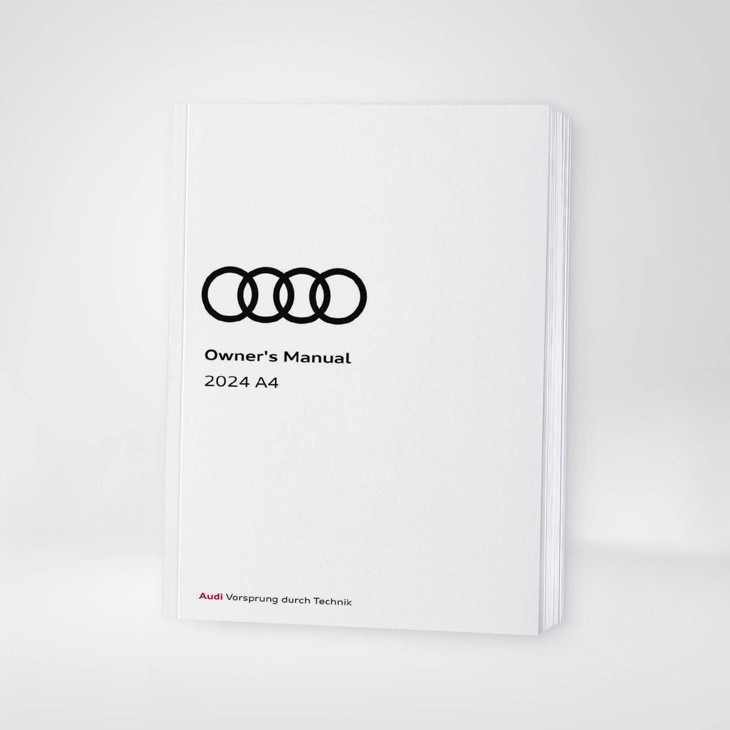2024 Audi A4 Owner's Manual | English US