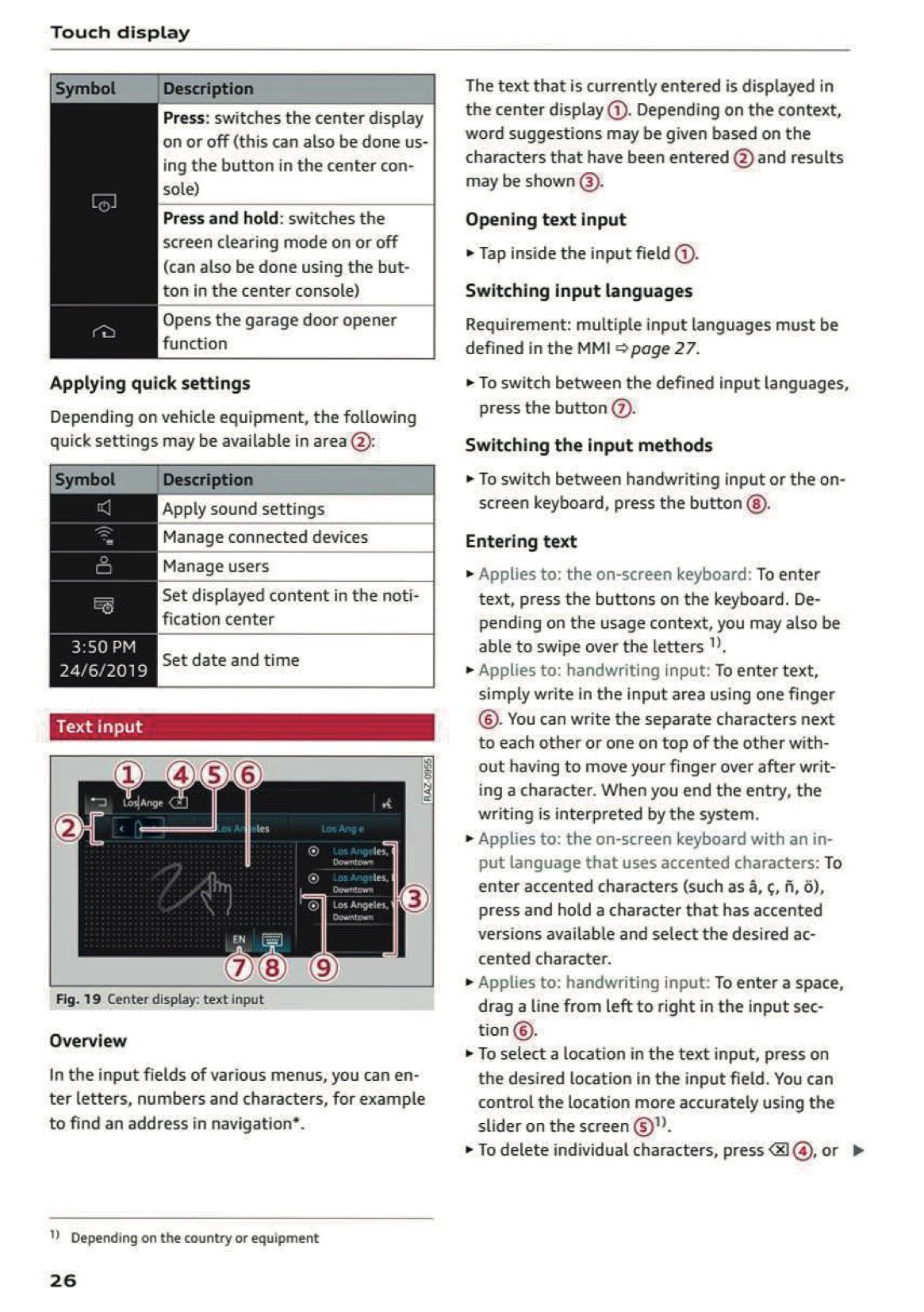 2024 Audi A4 Owner's Manual | English US