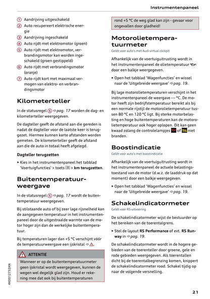 2022-2023 Audi A6 Owner's Manual | Dutch