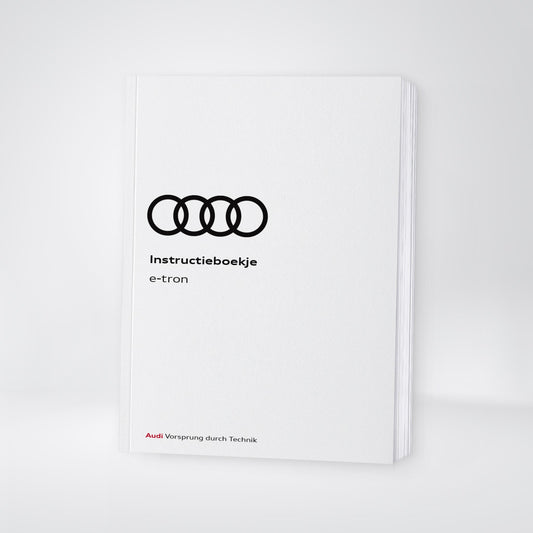 2021-2022 Audi e-tron Owner's Manual | Dutch