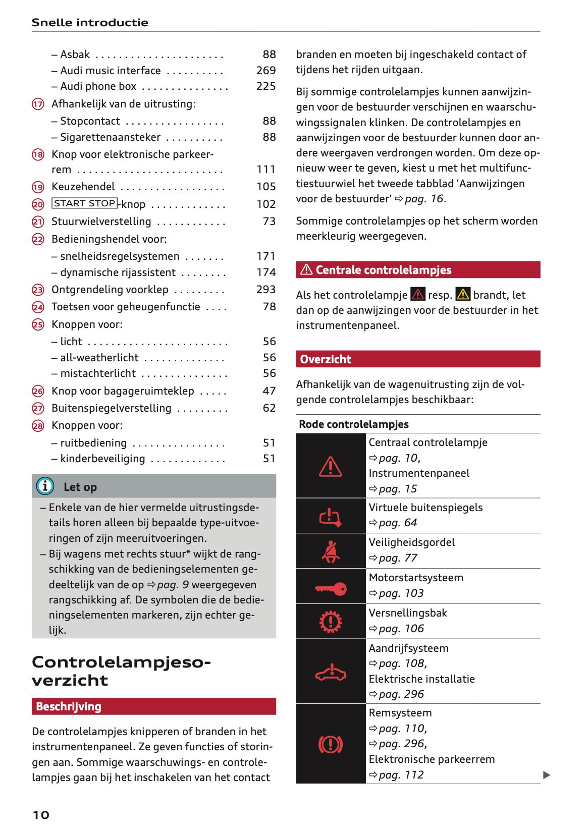2021-2022 Audi e-tron Owner's Manual | Dutch