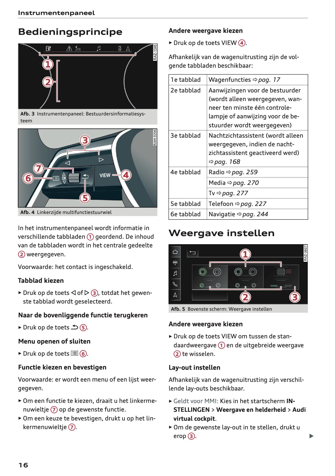 2021-2022 Audi e-tron Owner's Manual | Dutch