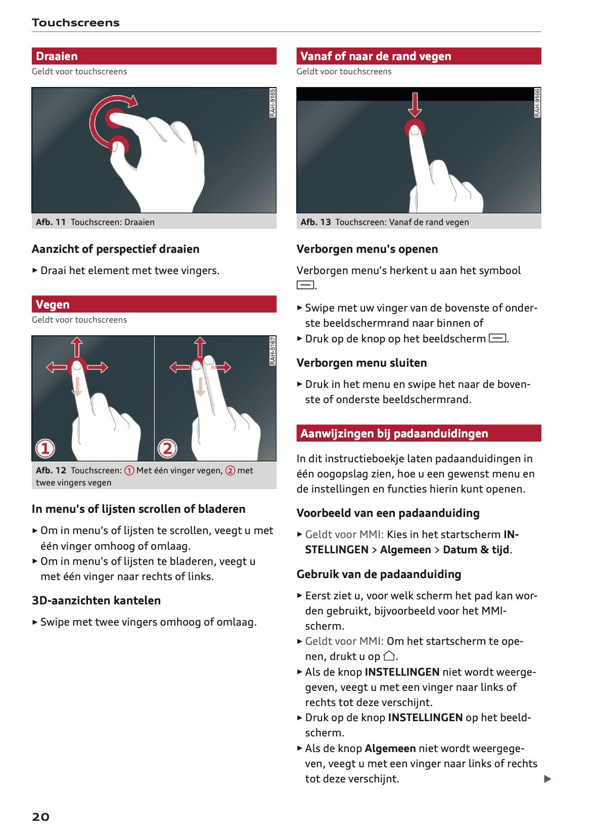 2021-2022 Audi e-tron Owner's Manual | Dutch