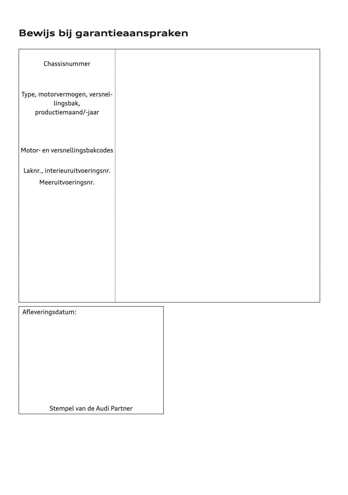 2022 Audi Q2 Owner's Manual | Dutch