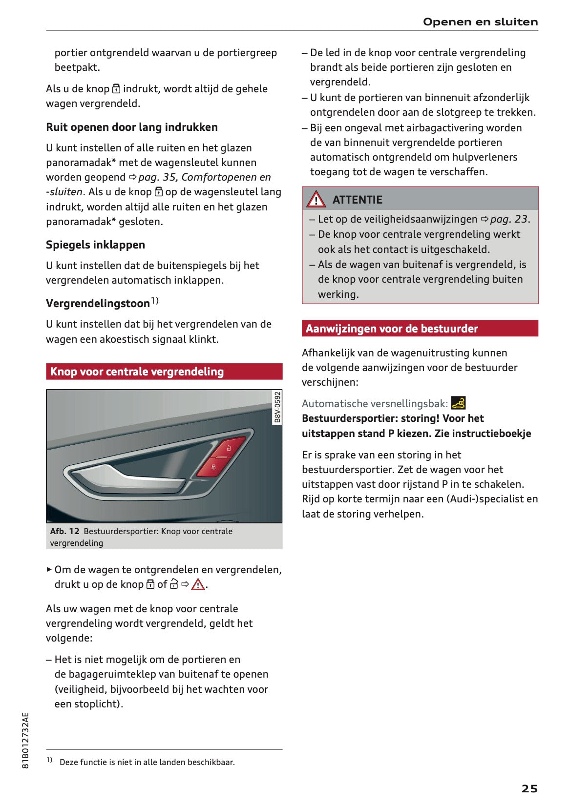 2022 Audi Q2 Owner's Manual | Dutch