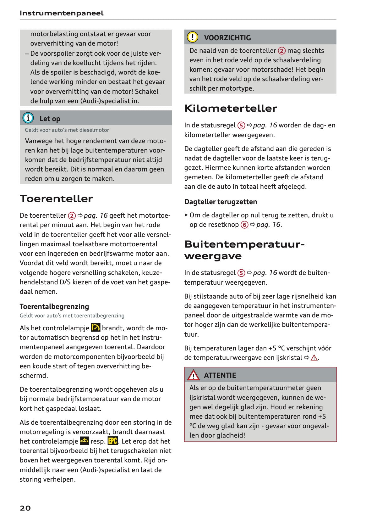 2023-2024 Audi Q2 Owner's Manual | Dutch