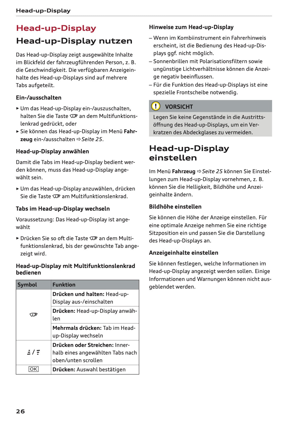 2026 Audi Q3 Owner's Manual | German